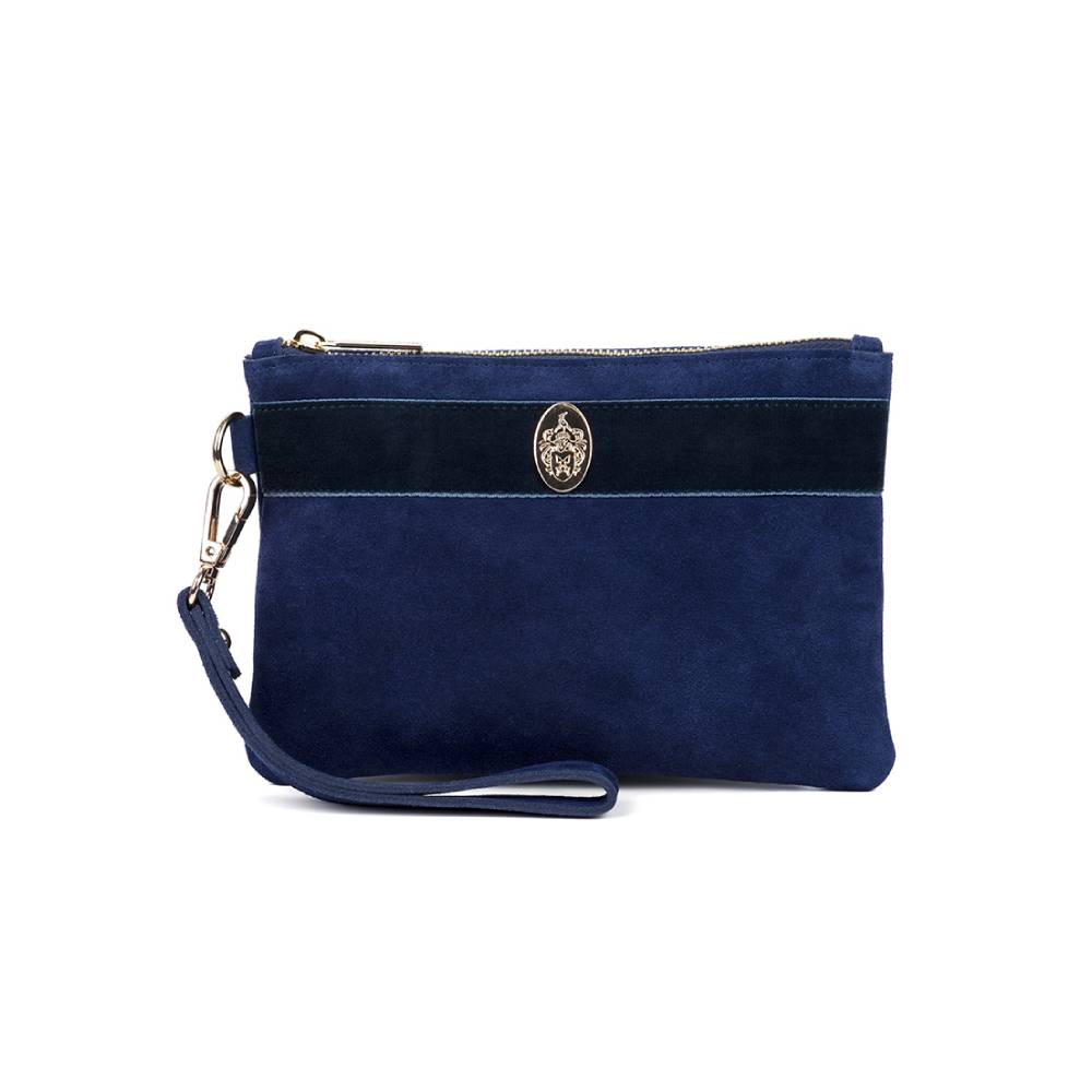 Hicks & Brown Chelsworth Clutch Bag (Navy)