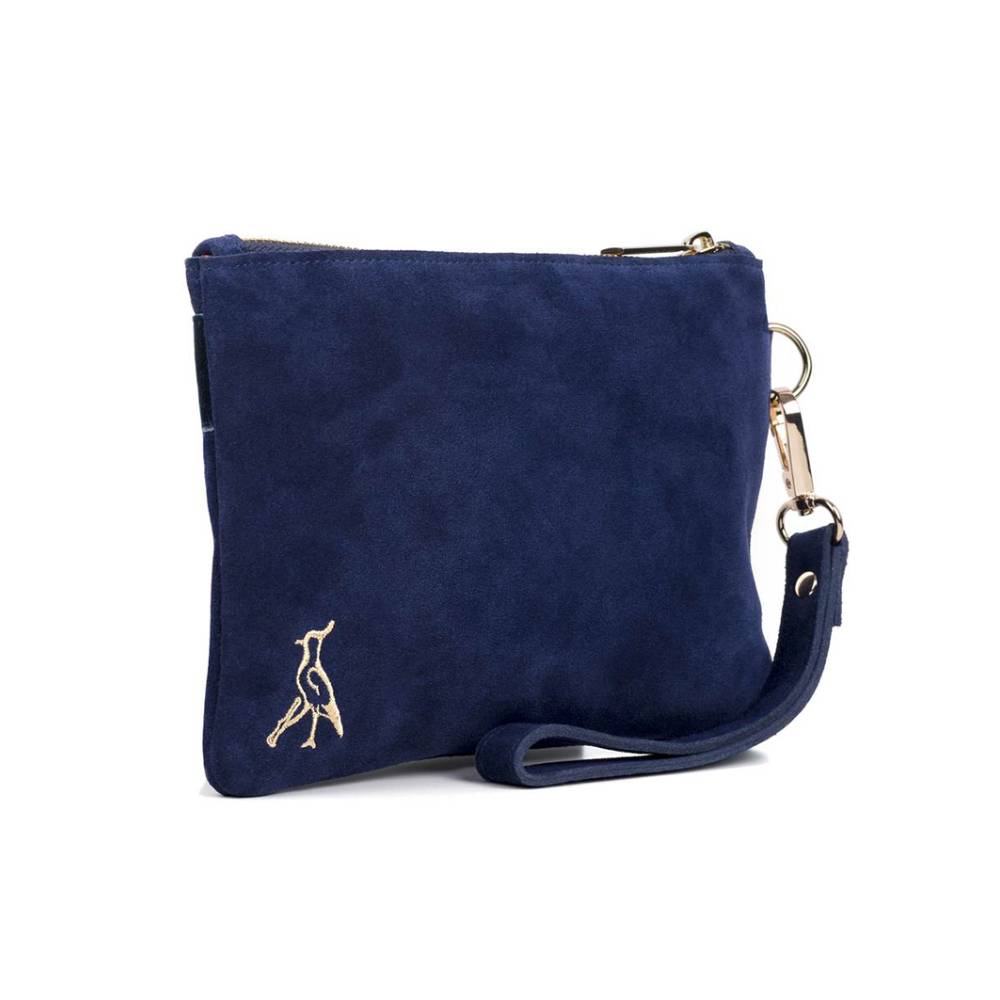Hicks & Brown Chelsworth Clutch Bag (Navy)