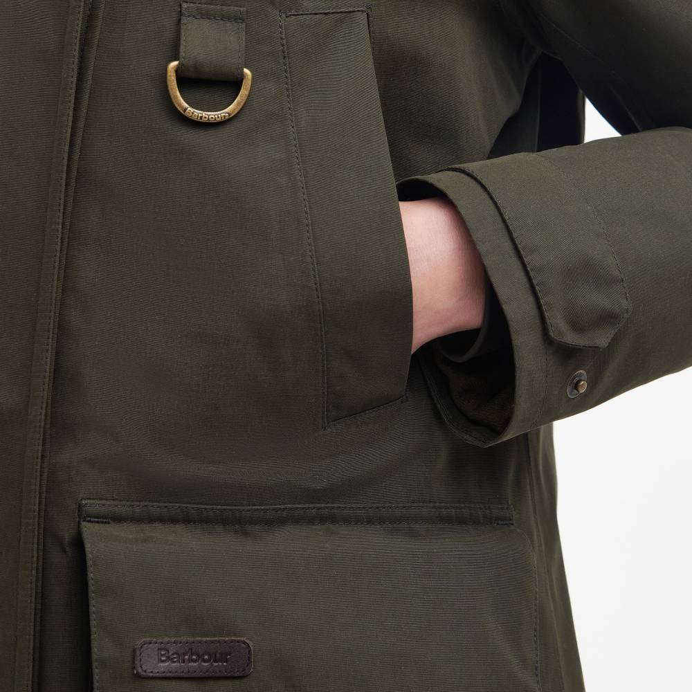 Retriever Coat from Barbour with Handwarmer Pockets