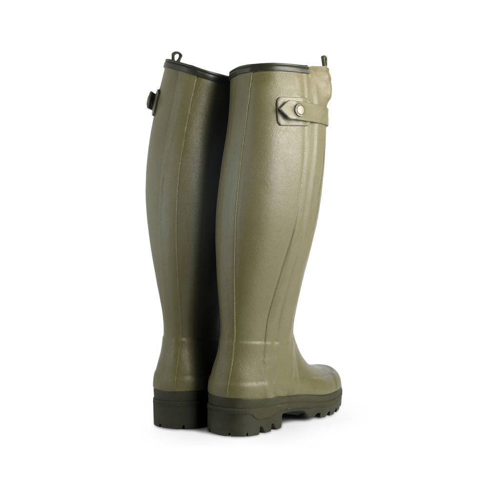 Le Chameau Ladies Chasseur Neoprene Lined Boot (Vert Vierzon)