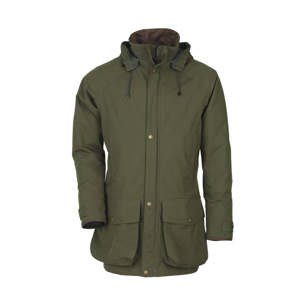 Waterproof Men's Coat in Olive Green