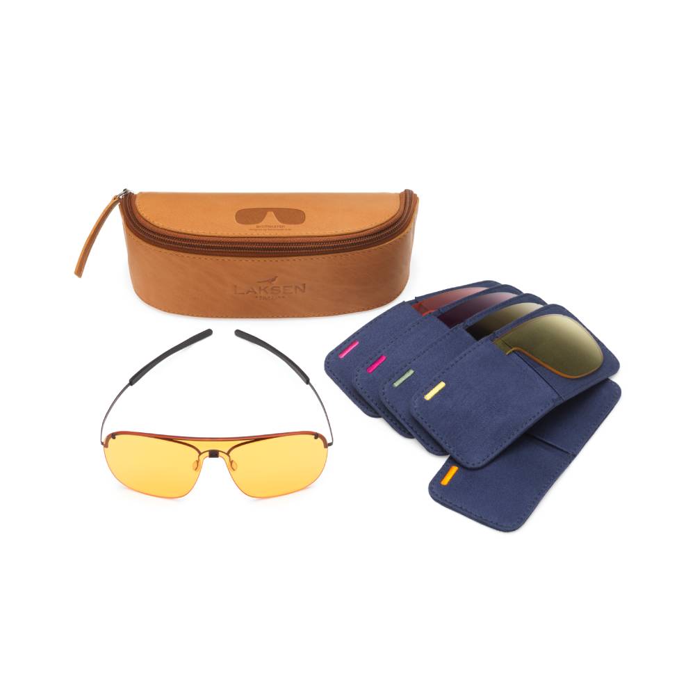 Set of 5 Lenses for Shooting Glasses from Laksen