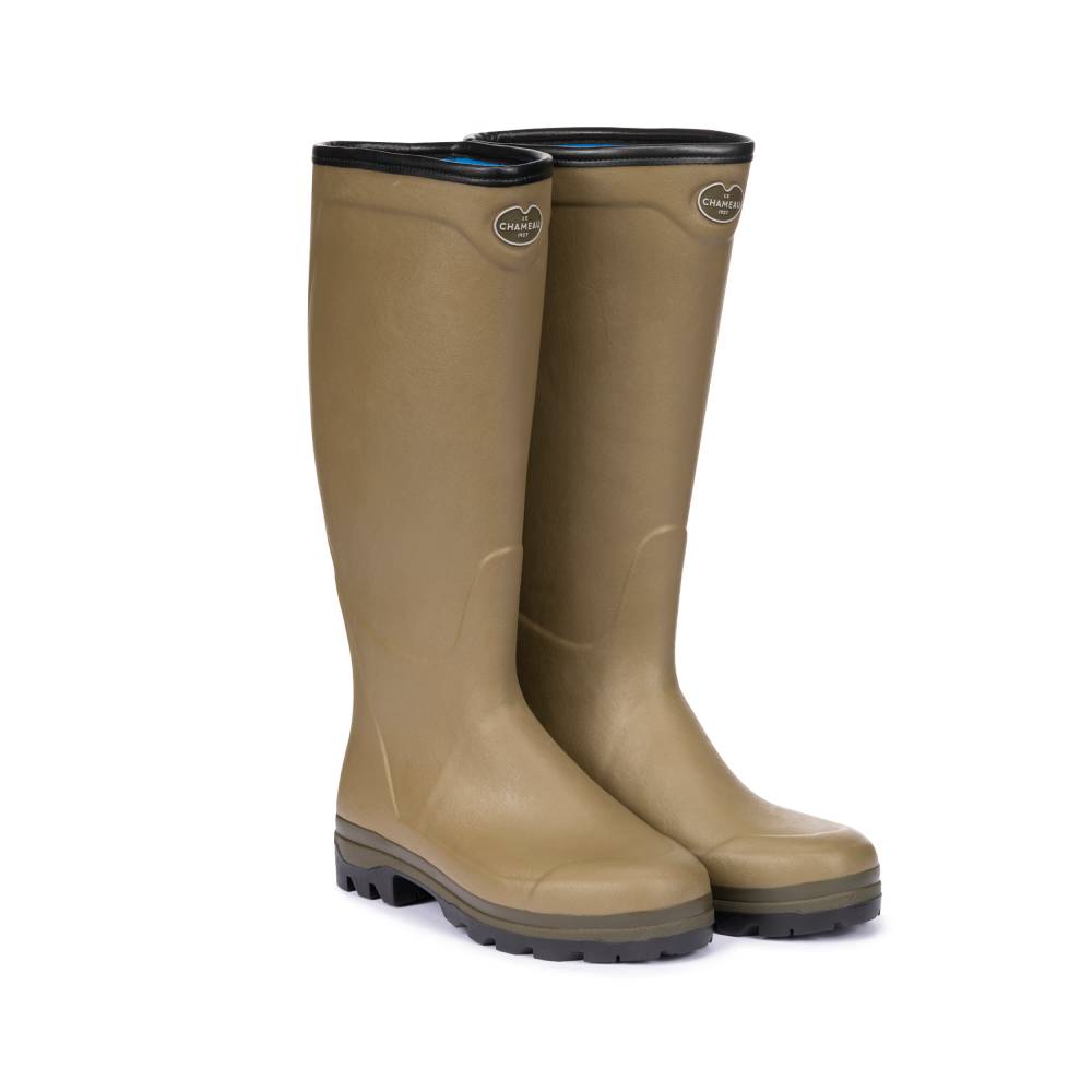 Le Chameau Men's Country Cross Neoprene Boots (Vert Chameau)