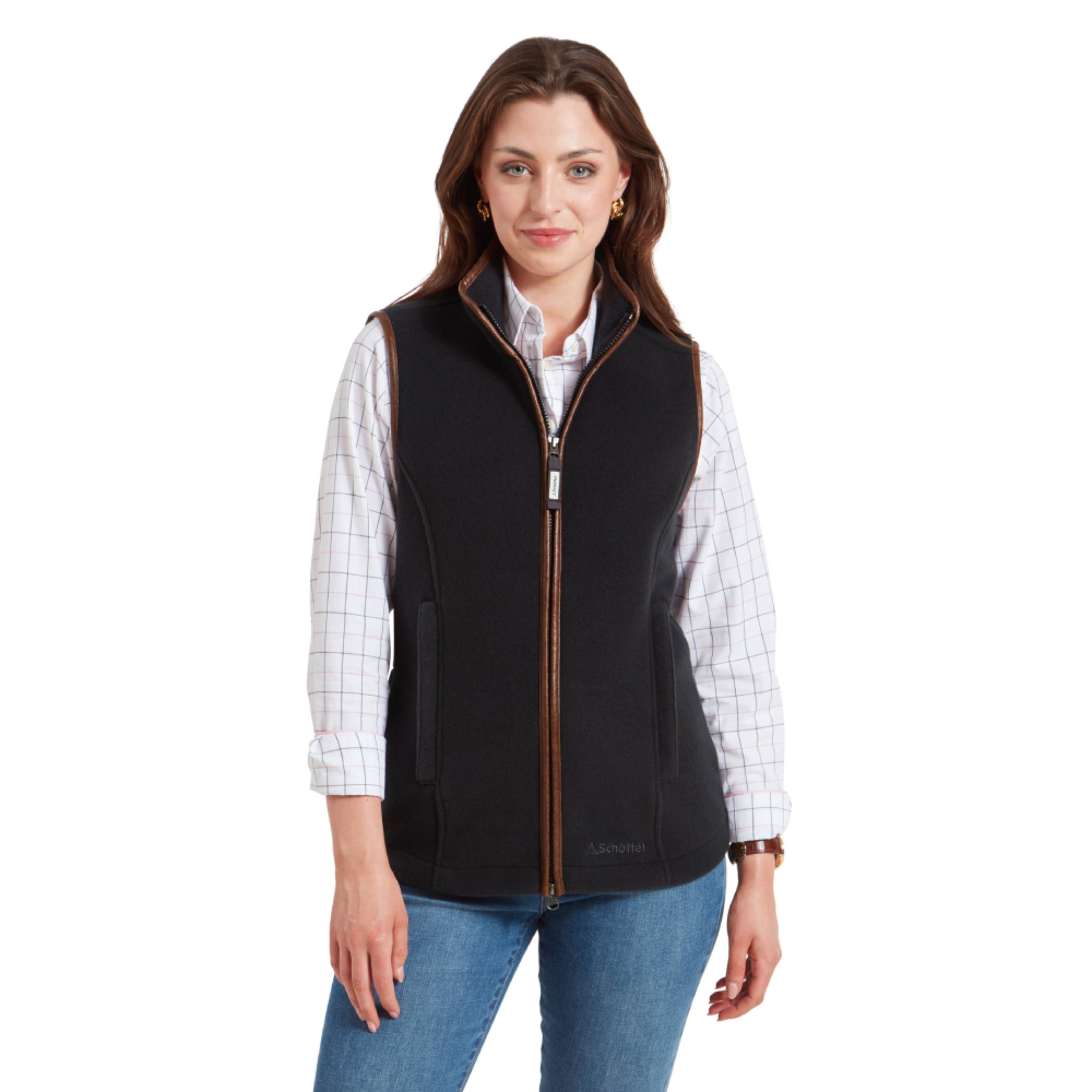 Womens Gilet with Two Way Zip