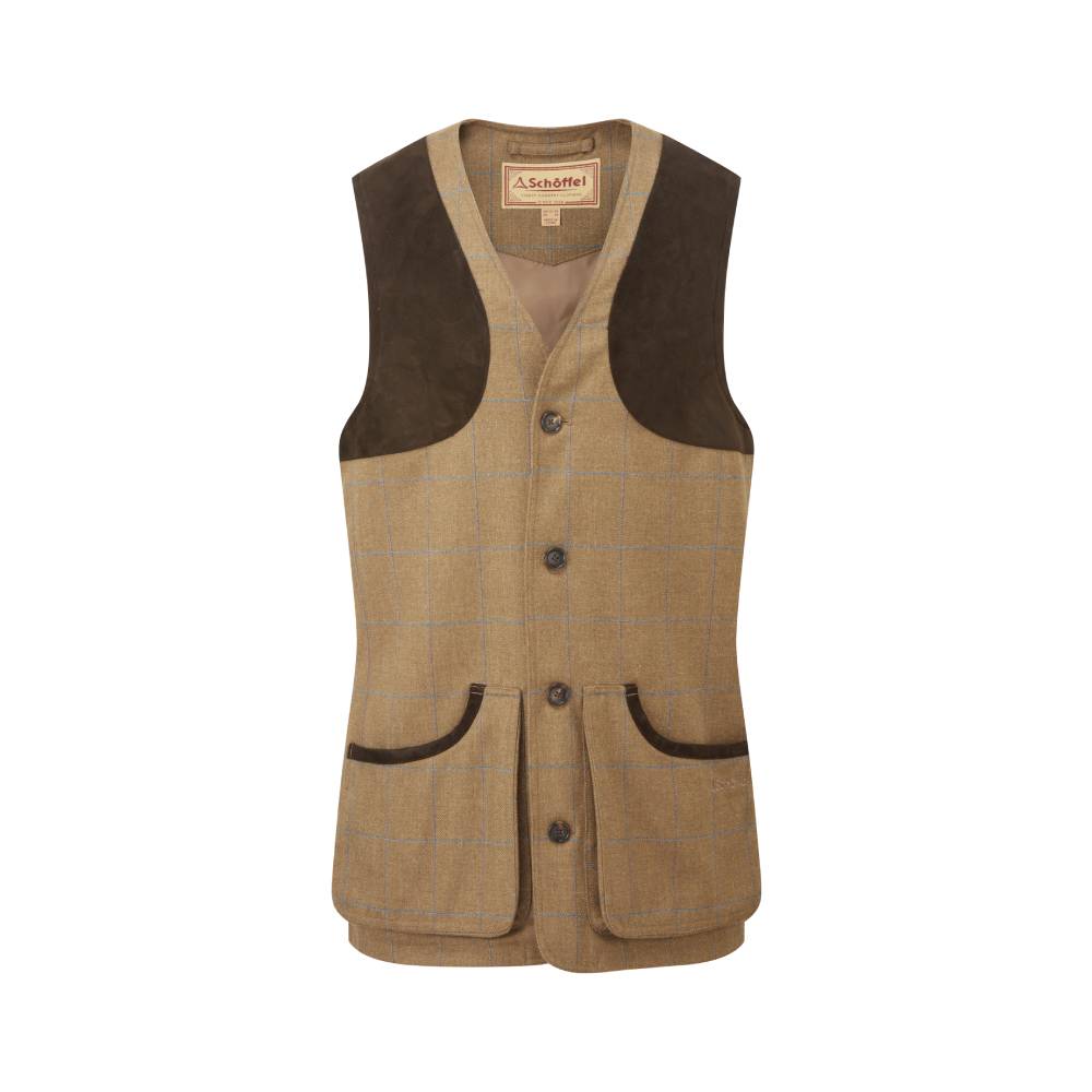 British Milled Tweed Waistcoat for Men