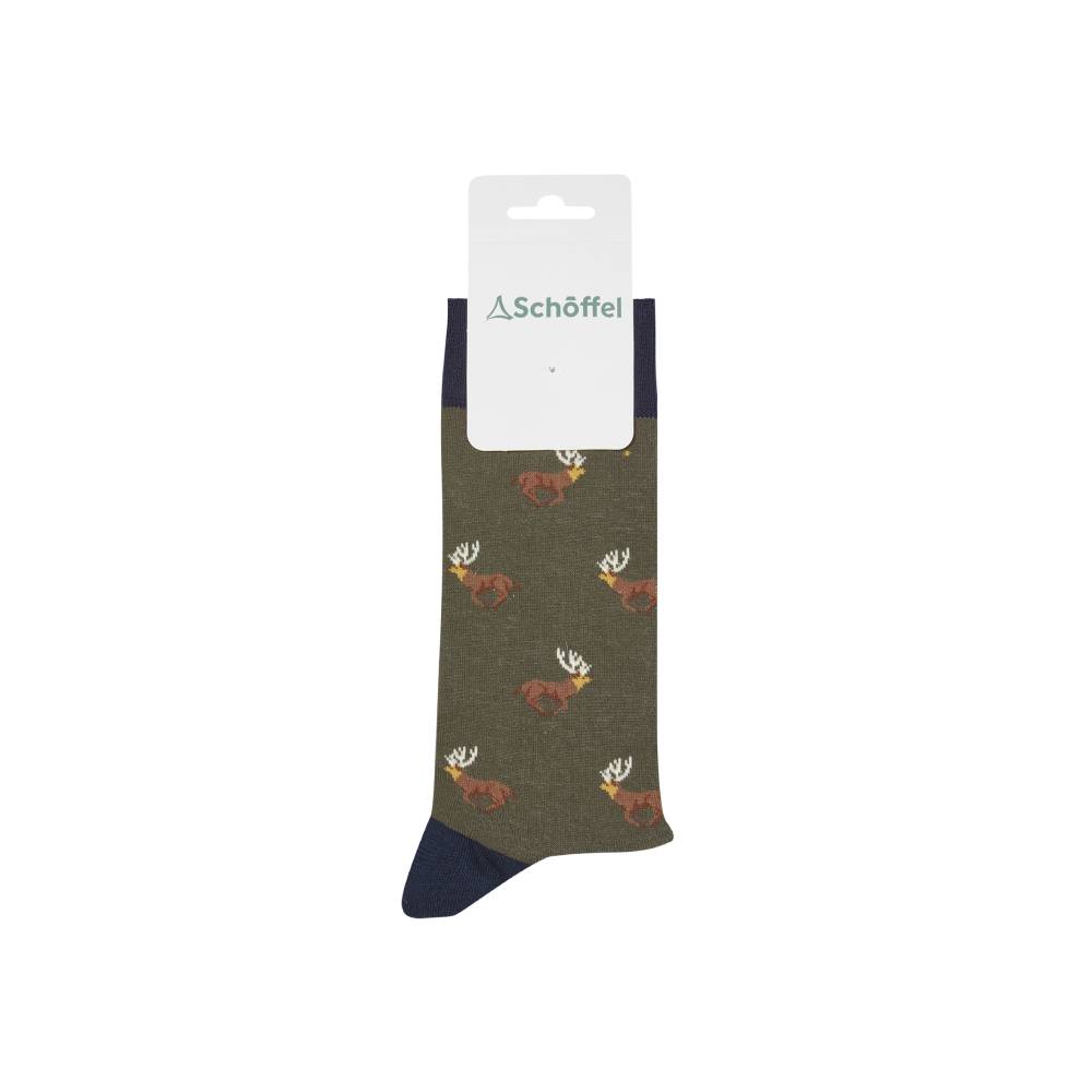 Green Stag Socks from Schoffel