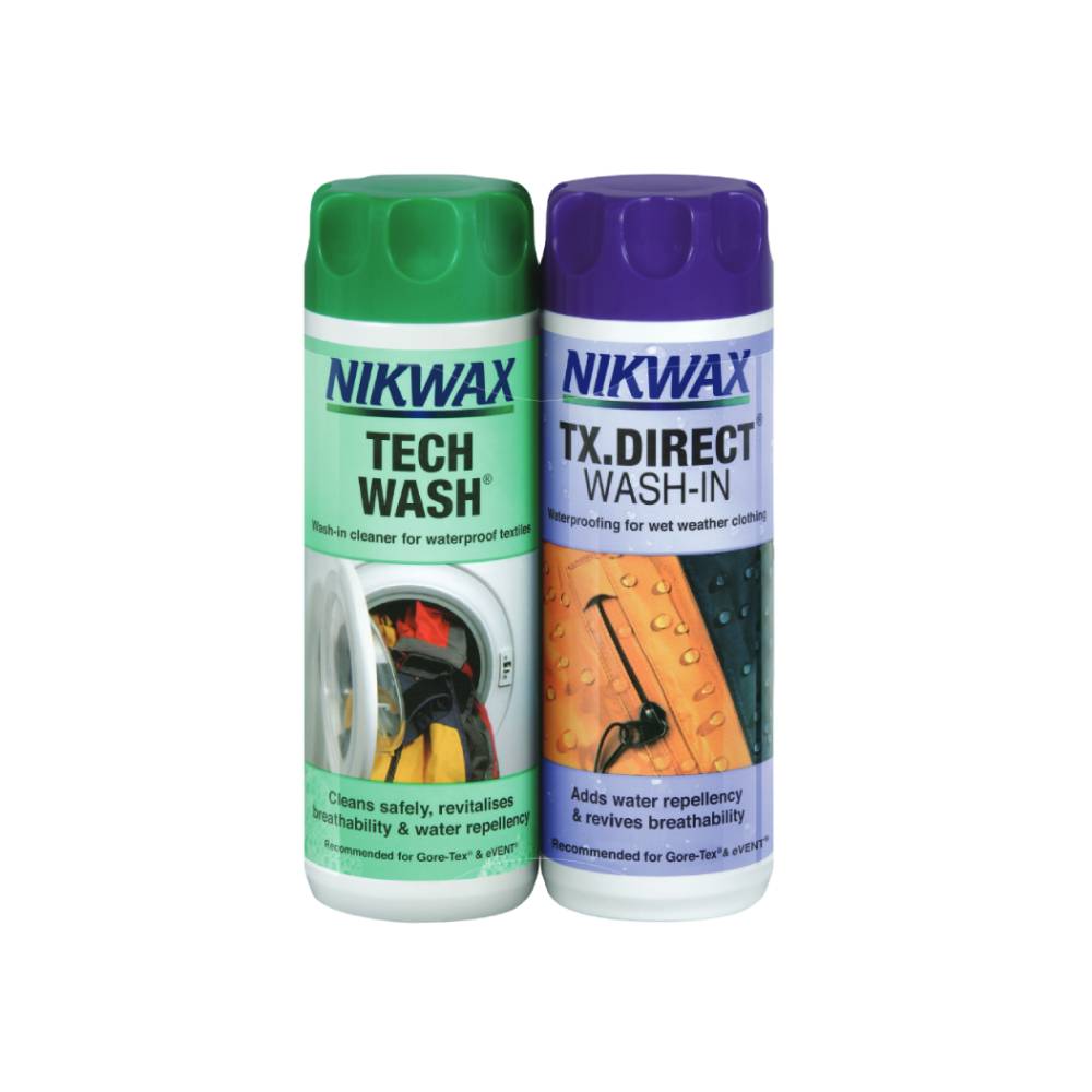 NIKWAX Tech Wash & TX.Direct wash in Twin Pack
