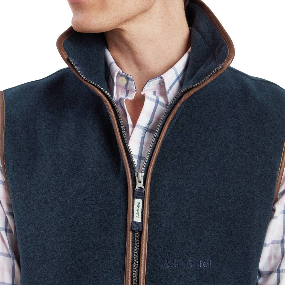 Blue Fleece with Two Way Zip