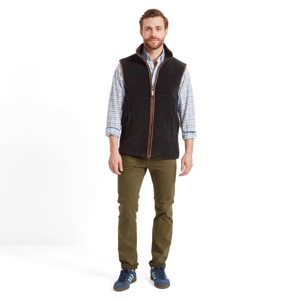 Fleece Gilet with Two Way Zip