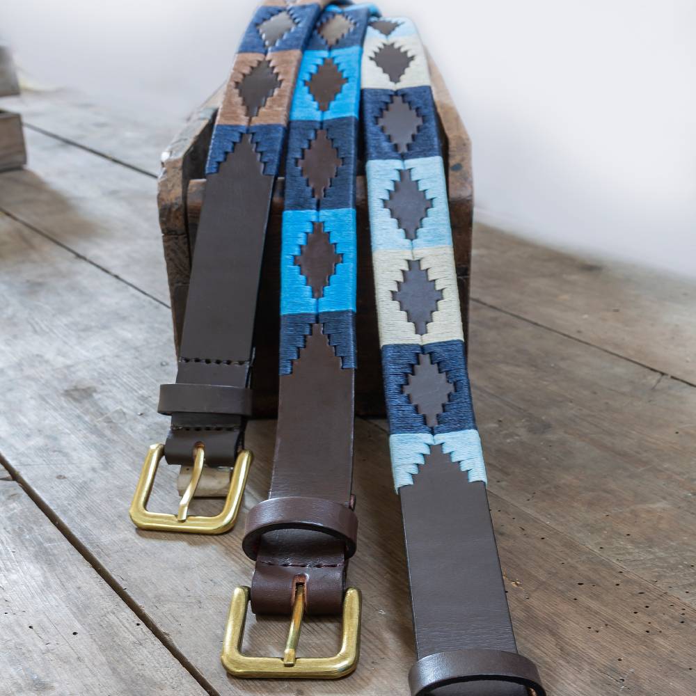 Pampeano Polo Belt (Azules)