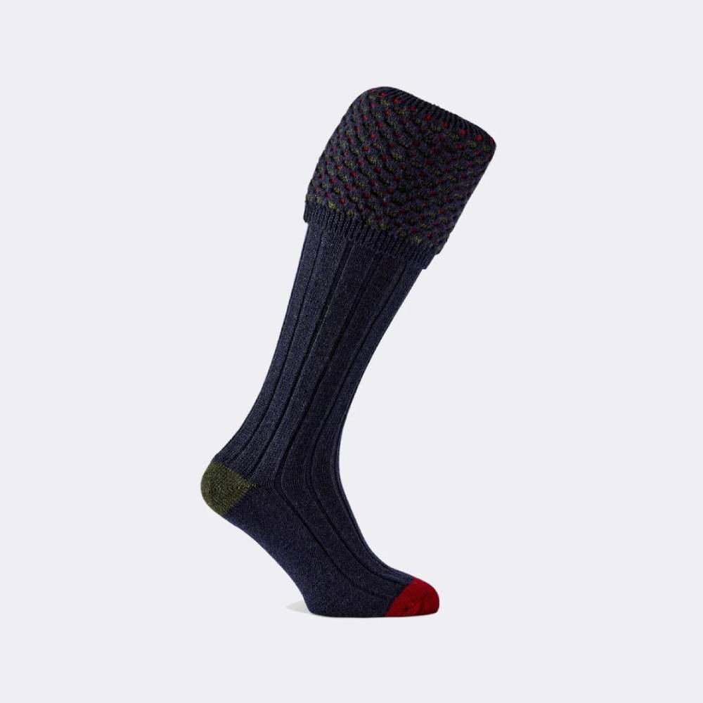 Pennine Ambassador Shooting Sock (Navy)