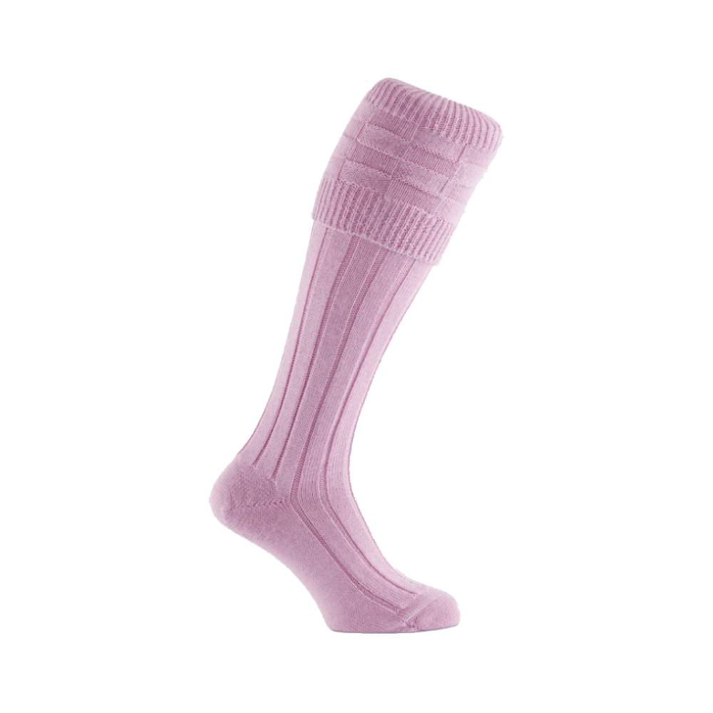 Pennine Portland Shooting Socks (Baby Pink)