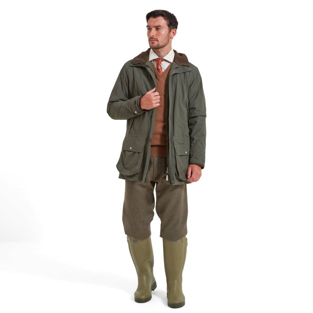 Windproof Coat with Tailored Fit
