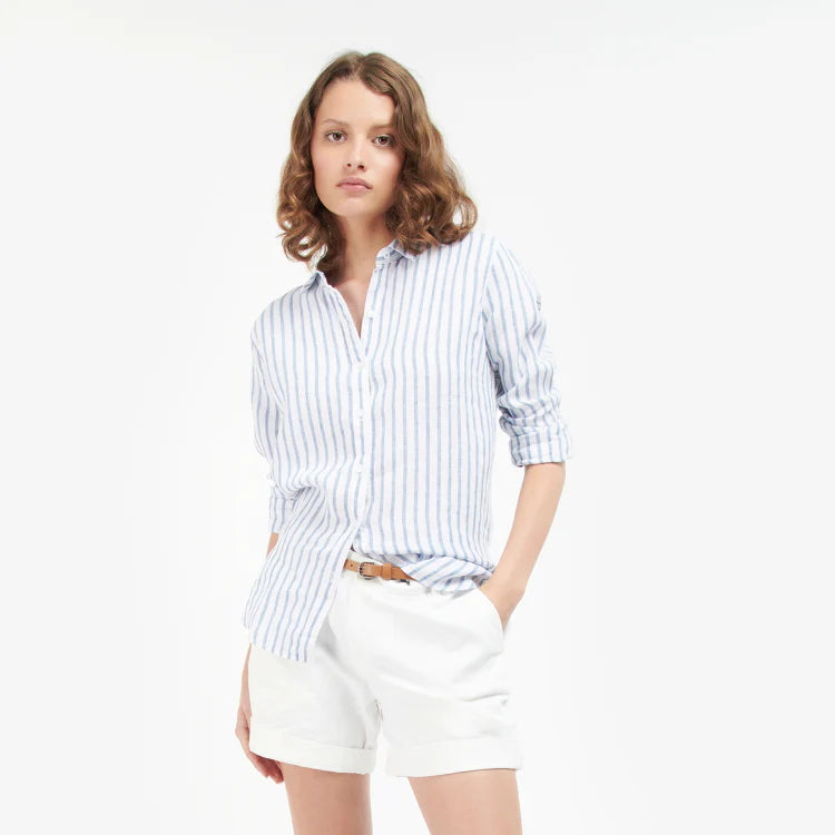 Barbour Marine Shirt (Allure Blue)