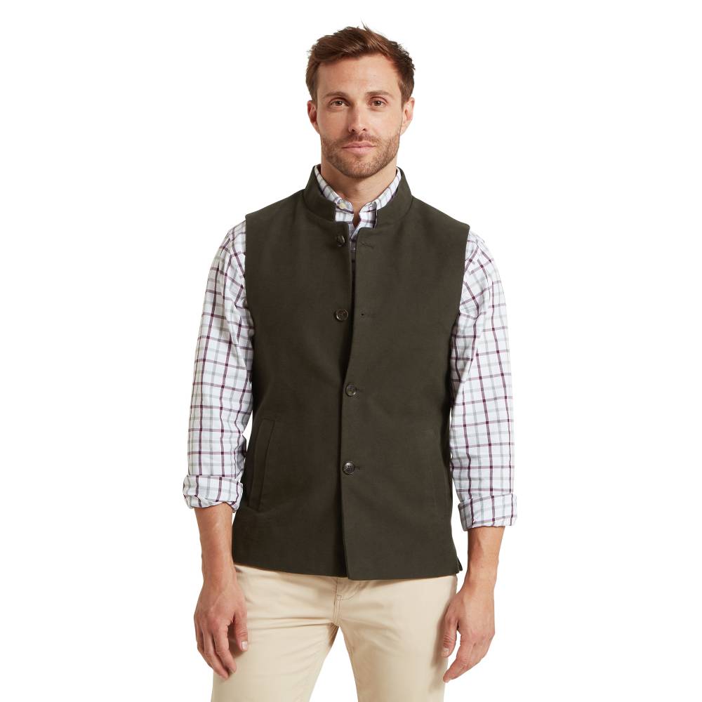 Schoffel Barnsdale Men's Nehru Waistcoat