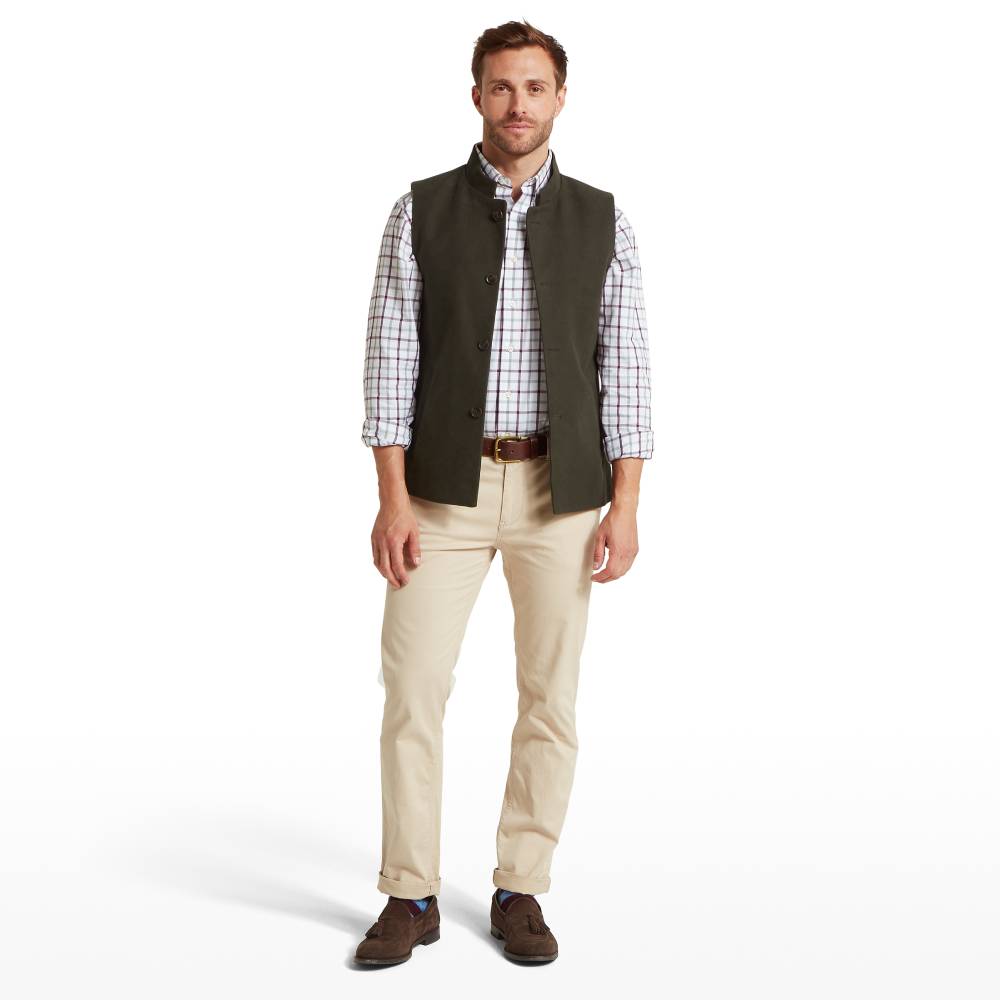Schoffel Barnsdale Men's Nehru Waistcoat