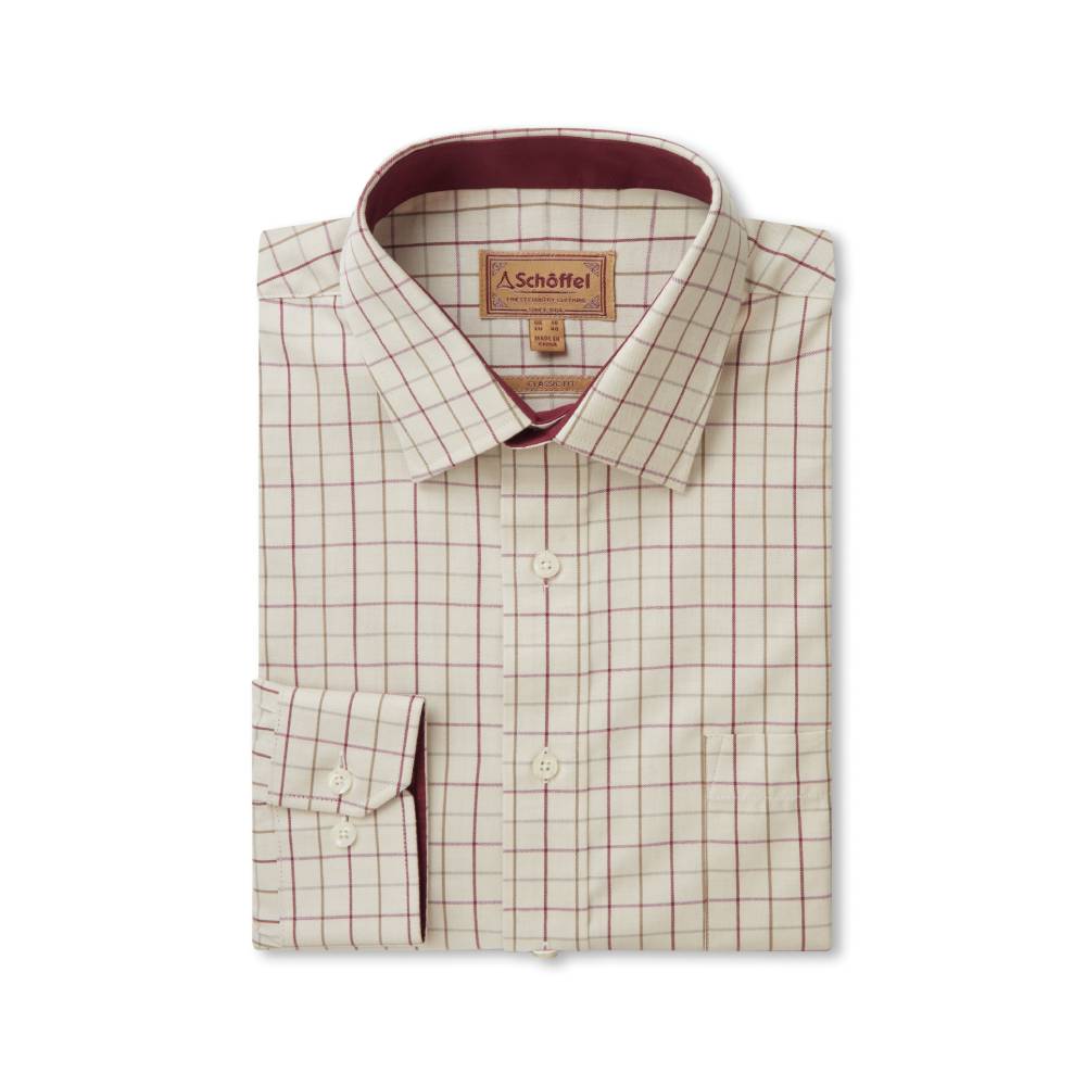 Men's Button Down Check Shirt
