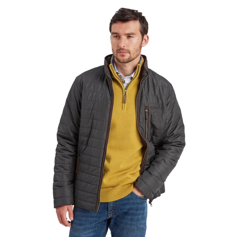 Grey Insulated Men's Schoffel Jacket