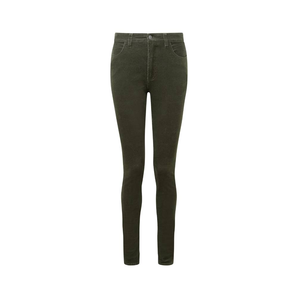 Women's Corduroy Pants in Green