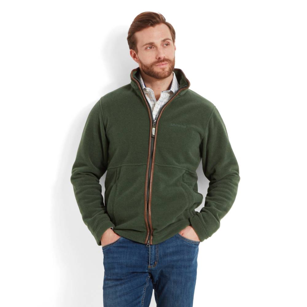 Machine Washable Green Fleece Jacket
