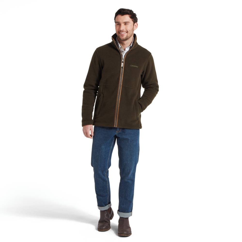 Men's Fleece Coat with Zip Pockets