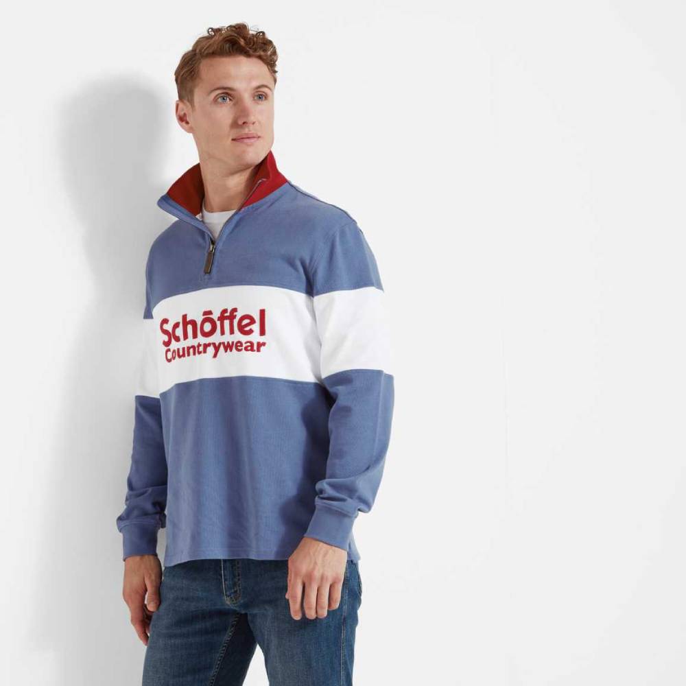 Schoffel Quarter Zip Jumper for Men and Ladies