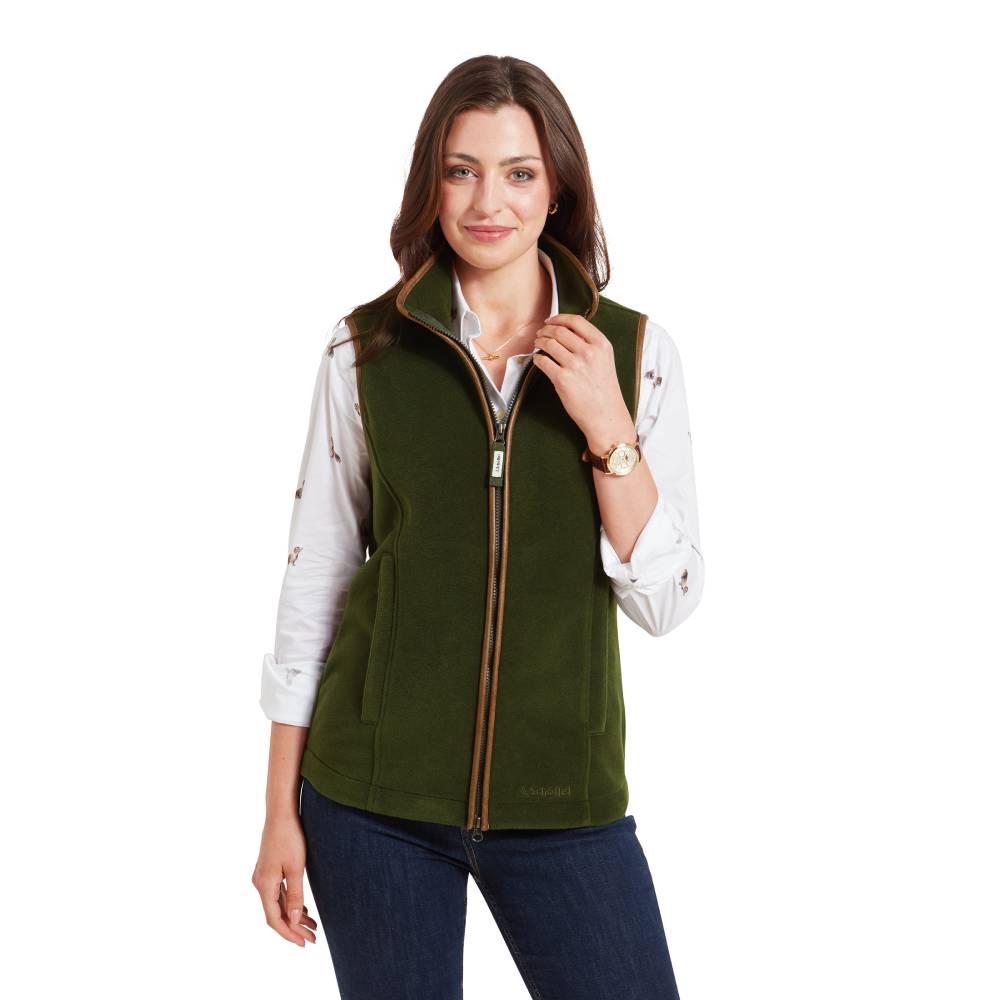 Schoffel Ladies Gilet in Forest Green