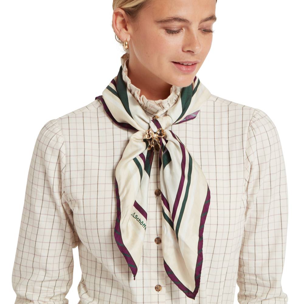Schoffel Hathersage Ladies Silk Scarf