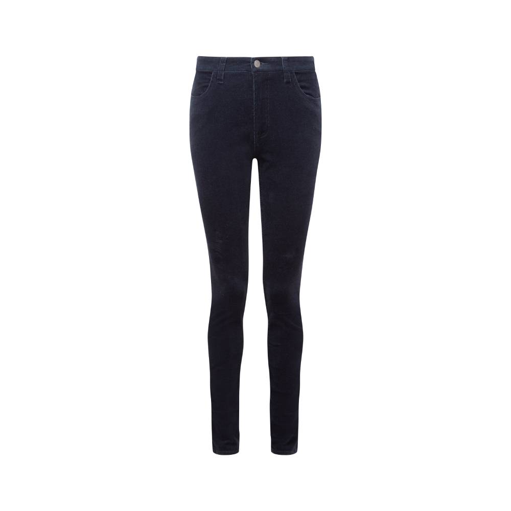Women's Corduroy Pants in Navy Blue
