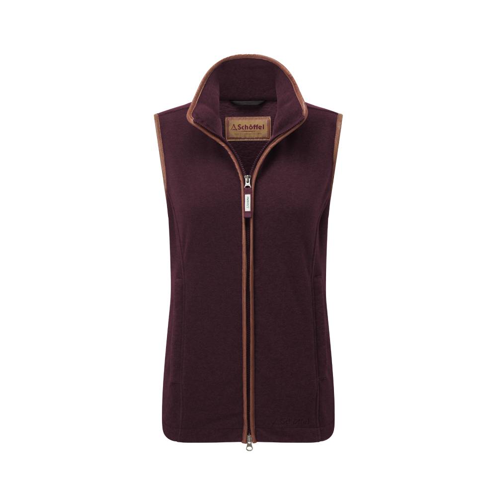 Schoffel Womens Gilet in Port
