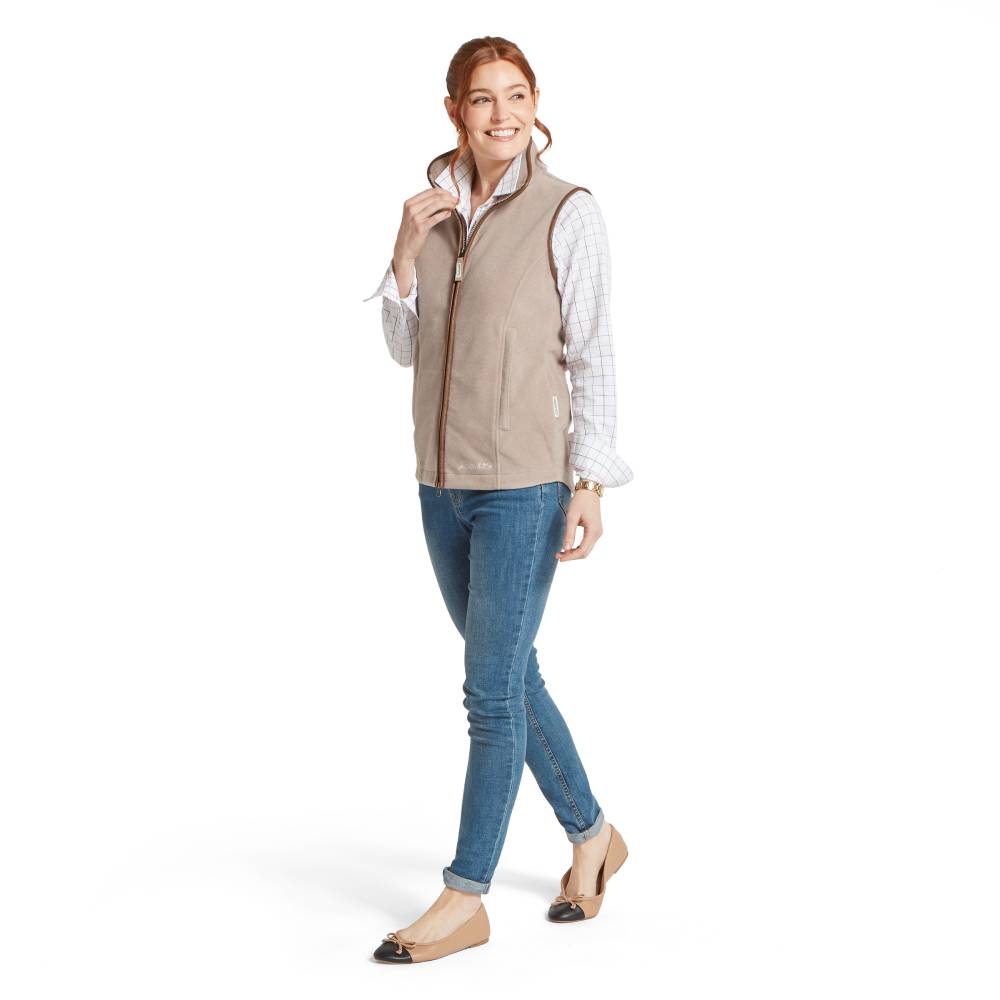 Schoffel Gilet Womens in Mushroom
