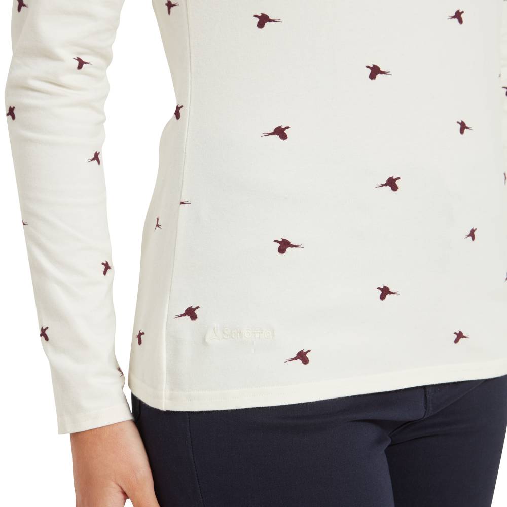 Malham Women's Top with Schoffel Logo