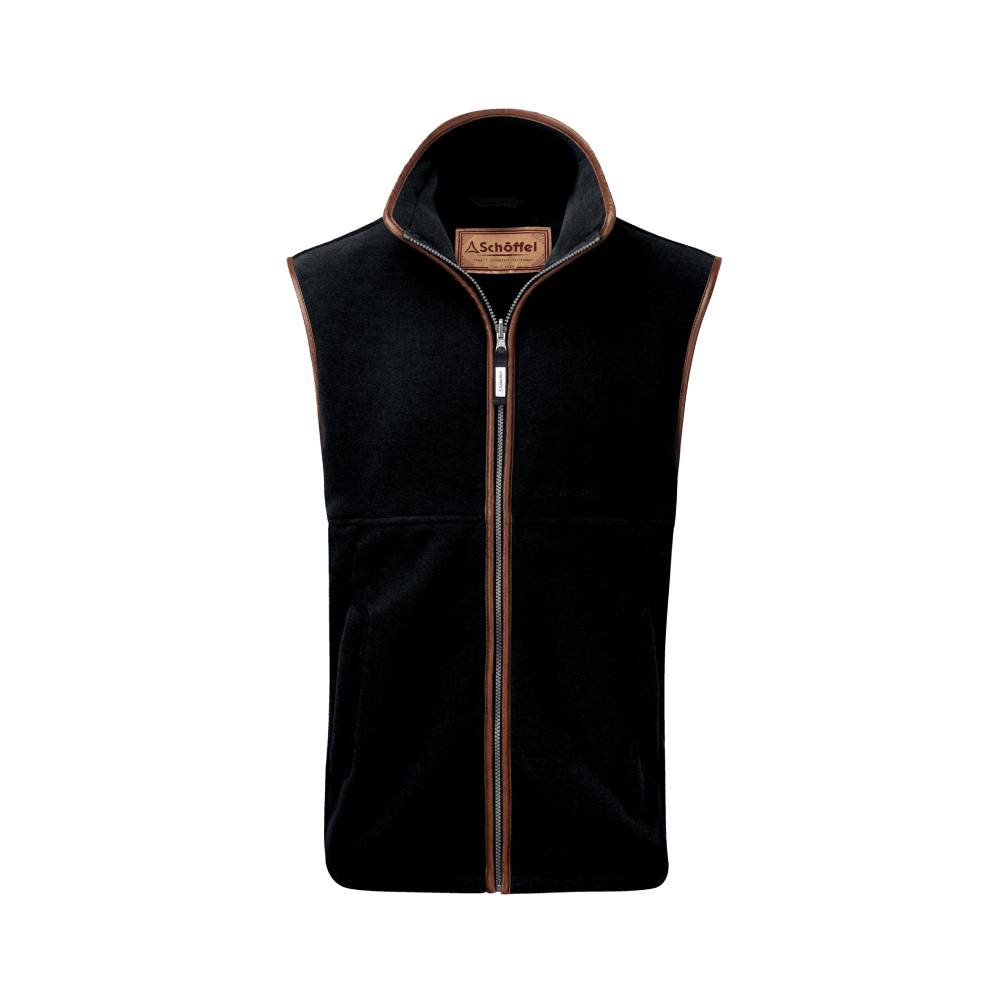 Oakham Fleece Gilet in Gunmetal Grey