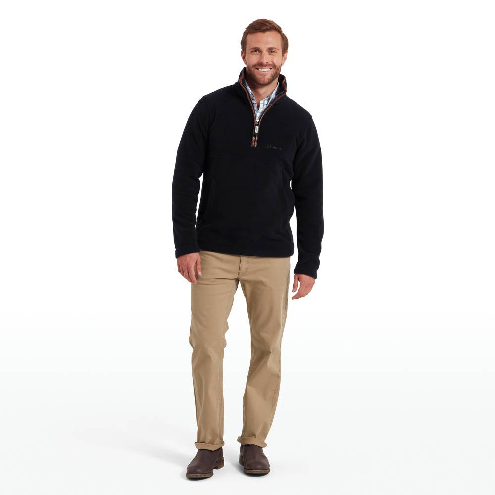 Men's Fleece Jumper in Navy