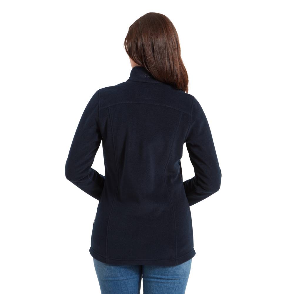 Ladies Fleece in Navy Blue Polyester