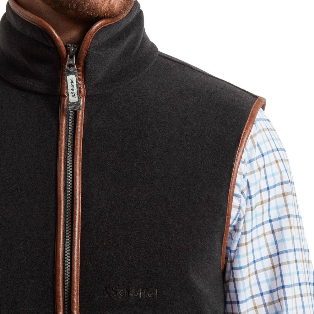 Gunmetal Grey Schoffel Fleece for Men