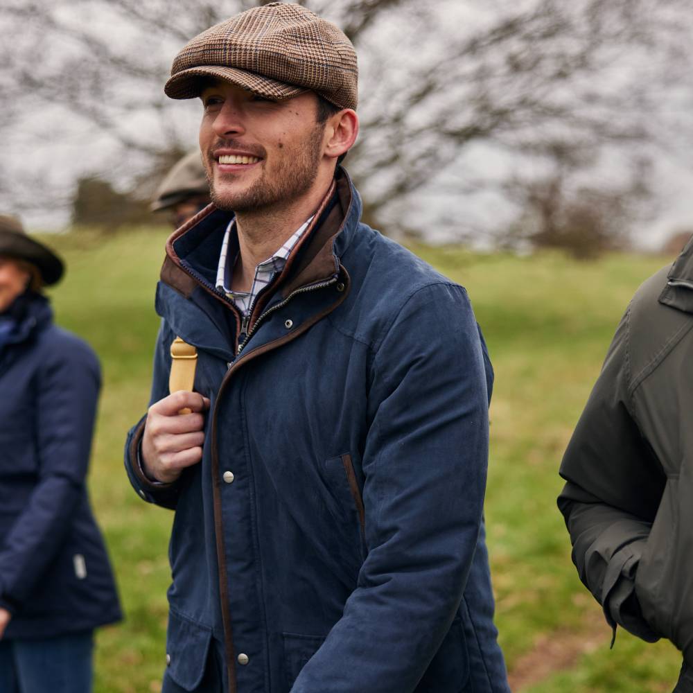 Schoffel Windproof Coat in Navy