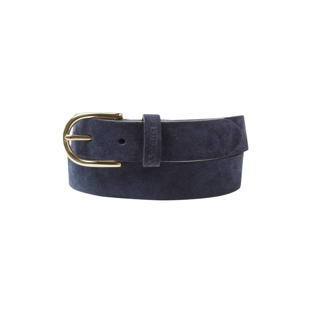 Schoffel Padley Suede Belt (Navy)