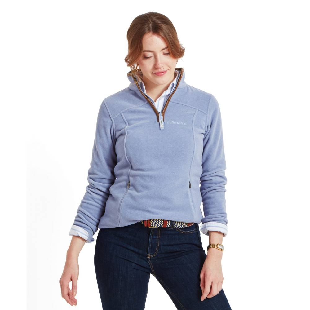 Schoffel Tilton Quarter Zip Ladies Fleece (Powder Blue)