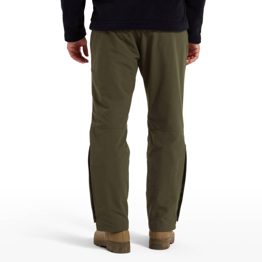 Men's Waterproof Walking Trousers in Hunter Green
