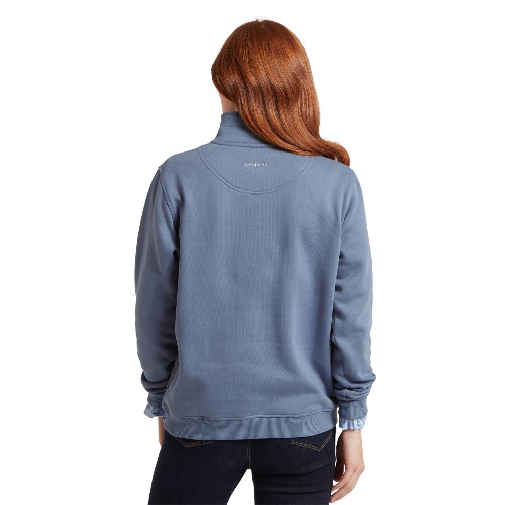 Schoffel St Issey 1/4 Zip Ladies Sweatshirt (Storm Blue)