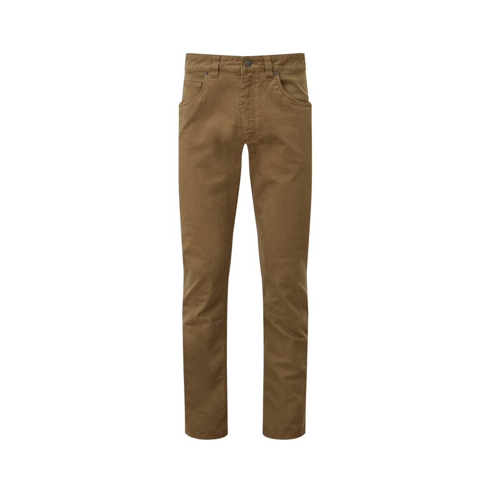 Men's Jeans in Toffee Brown from Schoffel