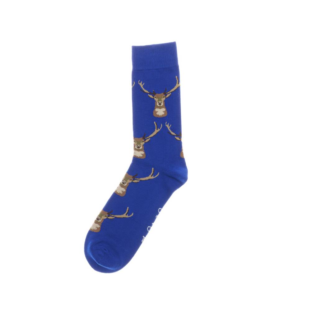 Novelty Socks with Stag Head Design