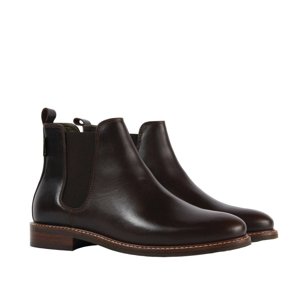 Barbour Ladies Foxton Chelsea Boots (Brown)