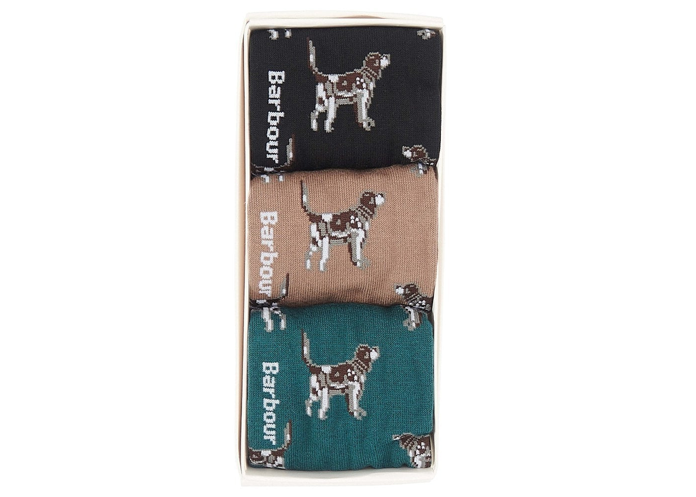 Barbour Pointer Dog Sock Gift Set