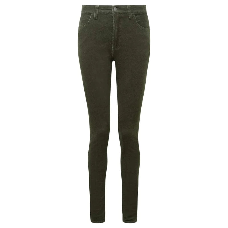 Schoffel Ladies Clover Cord Jeans (Forest)