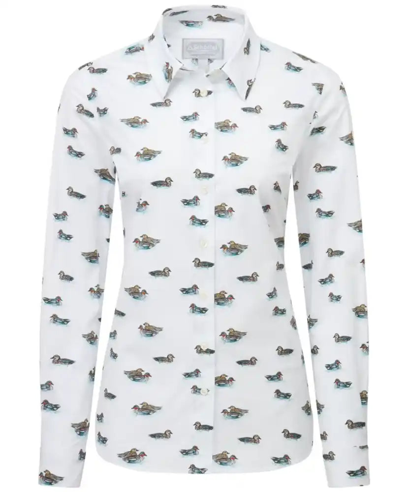 Ladies Norfolk Shirt (Teal)