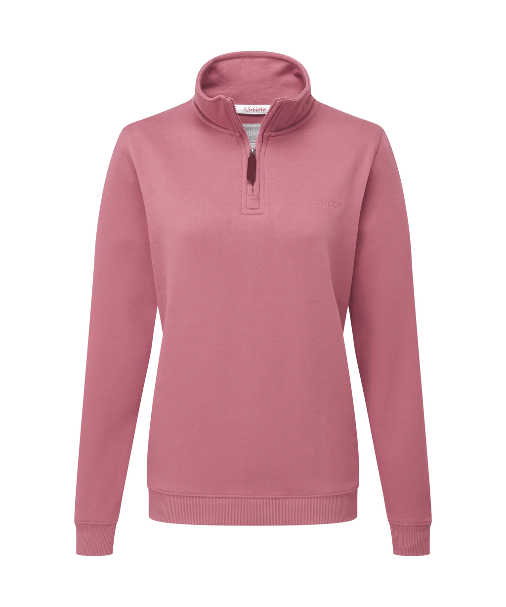 Schoffel Sennen Cove Sweatshirt (Dark French Rose)