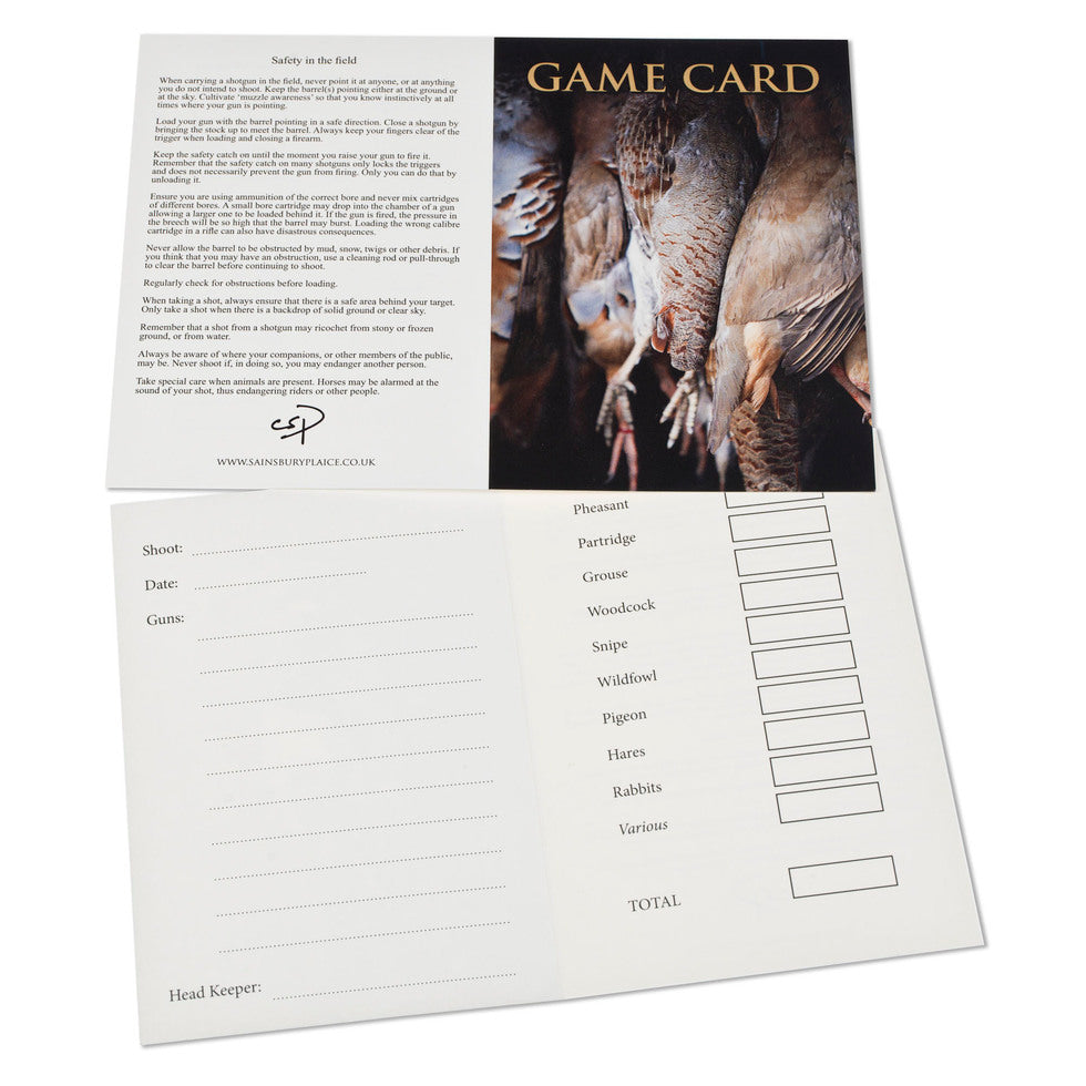 Gamecards 10 Shoot Game Cards