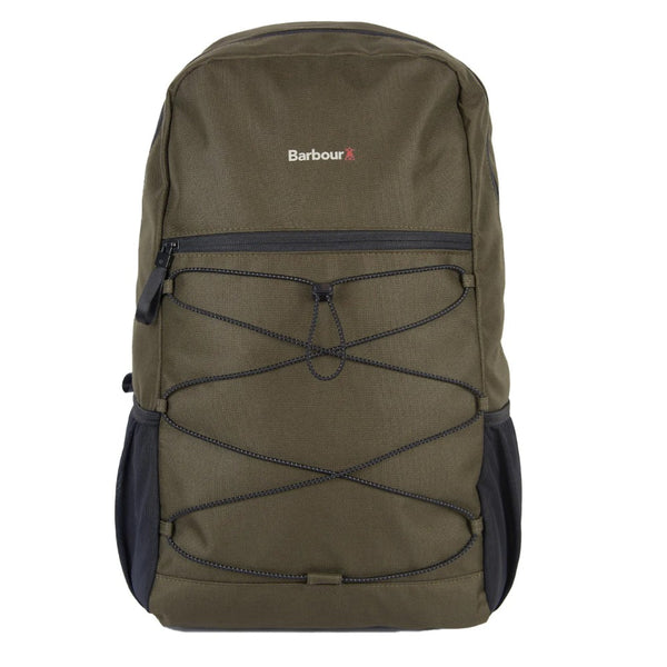 Barbour Arwin Canvas Explorer Backpack (Olive/Black)
